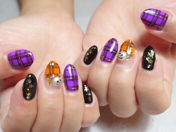 エクラ(eclat)/ハロウィンネイル