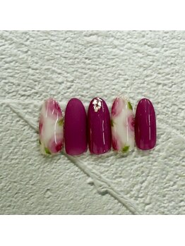 プルミエ ネイル(Premier Nail)/NEW☆薔薇ネイル