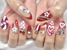 ハートビーム/キラキラ