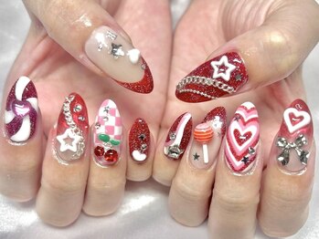 ハートビーム/キラキラ