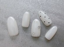 ネイリシャス(NAILICIOUS)/シンプルプラス￥4950(オフ込)