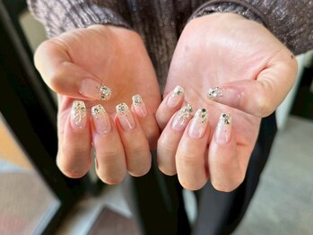 ラブネイルヒロシマ(Love Nail HIROSHIMA)の写真/気分も上がる!広島ネイルサロン定額でお洒落なラメグラデーションを体験♪◎