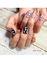 アイリーネイル(IRIE NAIL)/ジェルネイル　手描き６本アート