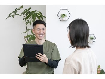 浜名ごりらら整体院/カウンセリング