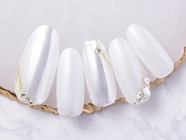 ホワイト×ムーンライトミラー