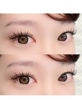 ラ ミュー(LaMieux)/フラットラッシュ　L、LCカール