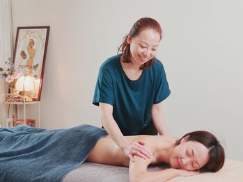 ジョリーアンジュ(jolie ange)の写真/【歴29年技術で経験したことのない身体の軽さを温かさを実感♪】骨格＆筋肉緩ますアロマリンパマッサージ