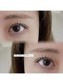 デューエエス バイ クレビア(Due S &nbsp;by CreBiA)&nbsp;束感◎立ち上げカールデザインのまつ毛パーマ♪
