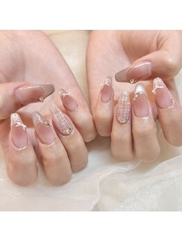 アイラッシュサロンアールツー(eyelash salon R2)/ツイード　チーク　マグネット