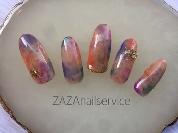 ザザネイルサービス(ZAZA nail service)/定額ニュアンス★セレクトアート