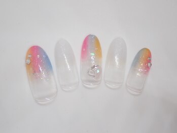 フェリーチェ(nail salon&school felice)/プラチナコース¥8690 シロップ