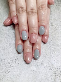 ラグネル(Luxnal)/ピンクワンカラーネイル