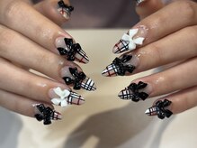 アトリエ フェム(atelier.fem)/チェックネイル