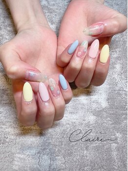 クレアネイル(claire.nail)/お花ネイル