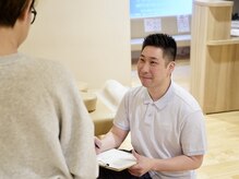 施術担当がヒアリングから専属で対応いたします。