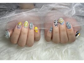 自爪つけ放題　アートやり放題