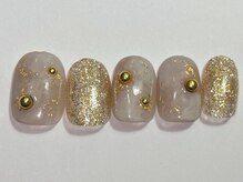 ネイルメゾン 渋谷店(NAIL MAISON)/もやもやニュアンス￥5500