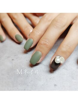 エムネイル(Ｍ)/_マットネイル_