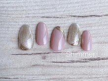 シマー(Shimmer)/定額ネイル[B]　トレンドコース