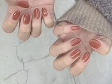 ドレス ネイルアンドアイラッシュ 三国(Dress)/透け感NAIL