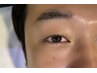 メンズ似合わせまつげパーマ　【上のみ】