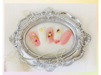 押し花デザイン込み