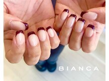 ビアンカ ネイルサロン 大宮店(Bianca)/ボルドーフレンチ♪
