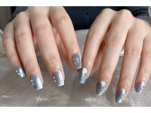 アイゴネイル 錦糸町(Aigoネイル)/シンプル♪マグネットワンカラー