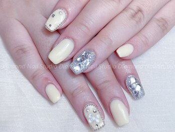 ダイアモンドネイルスタジオ 新宿店(Diamond Nail Studio)/持ち込みデザイン4本