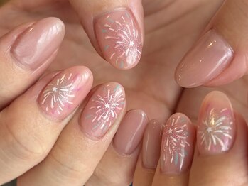 カラ ネイル 中津店(calla nail)/花火