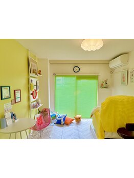 お子様同伴OKのサロン