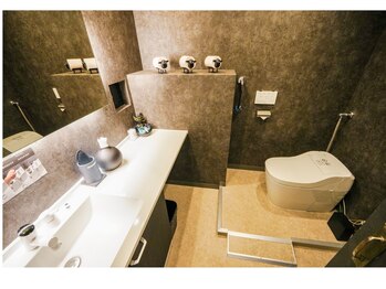 四ツ谷鍼灸整体院/アメニティ充実のお手洗い