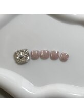 アイコニック ネイルアンドアイ 長久手店(ICONIQ nail&eye)/6月定額フットデザイン