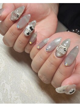 カズネイル(Kazu nail)/マグネットネイルパーツ乗せ