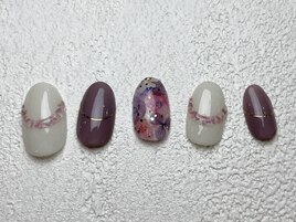 【初回オフ無料】フラワーネイル