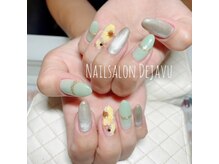 デジャヴ(Dejavu)/ひまわりネイル