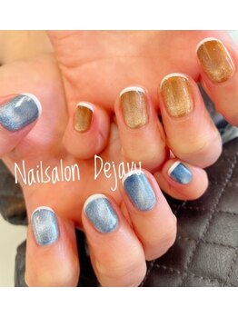 デジャヴ(Dejavu)/ちぐはぐマグネットネイル