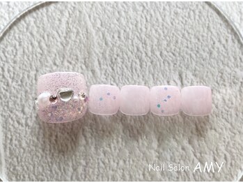 エイミー 大宮店(AMY)/FOOTキラキラネイル