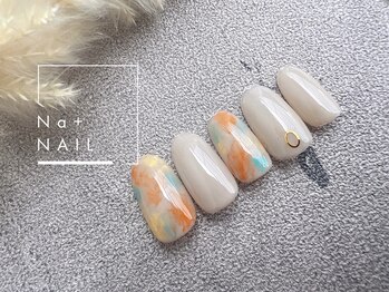 エヌエープラスネイル 葛西本店(Na+nail)/【秋新作】シンプルデザイン