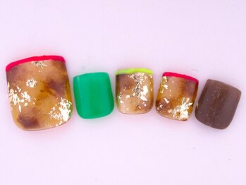 ネイルサロン ノア/[フット]アートしっかりコース☆