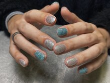オムネイル 渋谷(HOMME NAIL)/フラッシュネイル ¥7.100