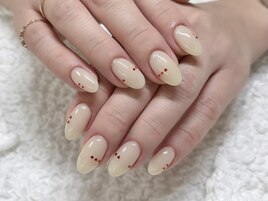 ワンポイント★ハートネイル