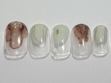 ネイルメゾン 渋谷店(NAIL MAISON)/ニュアンス色鉛筆インク￥5500