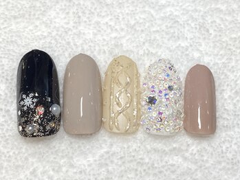 ネイルサロン 爪/冬ネイル