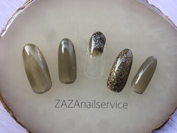 ザザネイルサービス(ZAZA nail service)/定額ニュアンス★セレクトアート