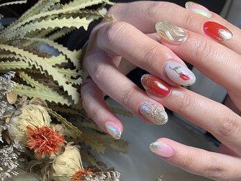 サロンドフォーエイチ(salon de 4H)/アンティークバラ×ニュアンス