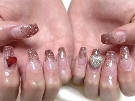 Hand/ラメグラデーション