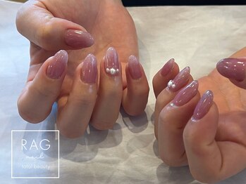 ラグ ネイル(RAG nail)/ラメグラ/ワンカラー