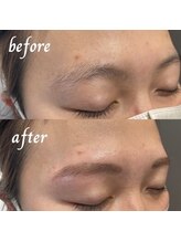 アイブロウドット 岐阜店(iBROW.)/美眉スタイリング☆befor⇒after