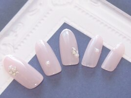 【定額ネイル】ビジュー